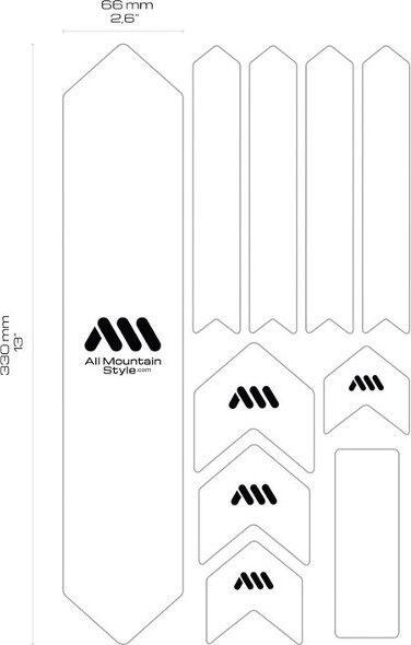 Kit protection de cadre - EXTRA 10 pièces - Zebra 3/5