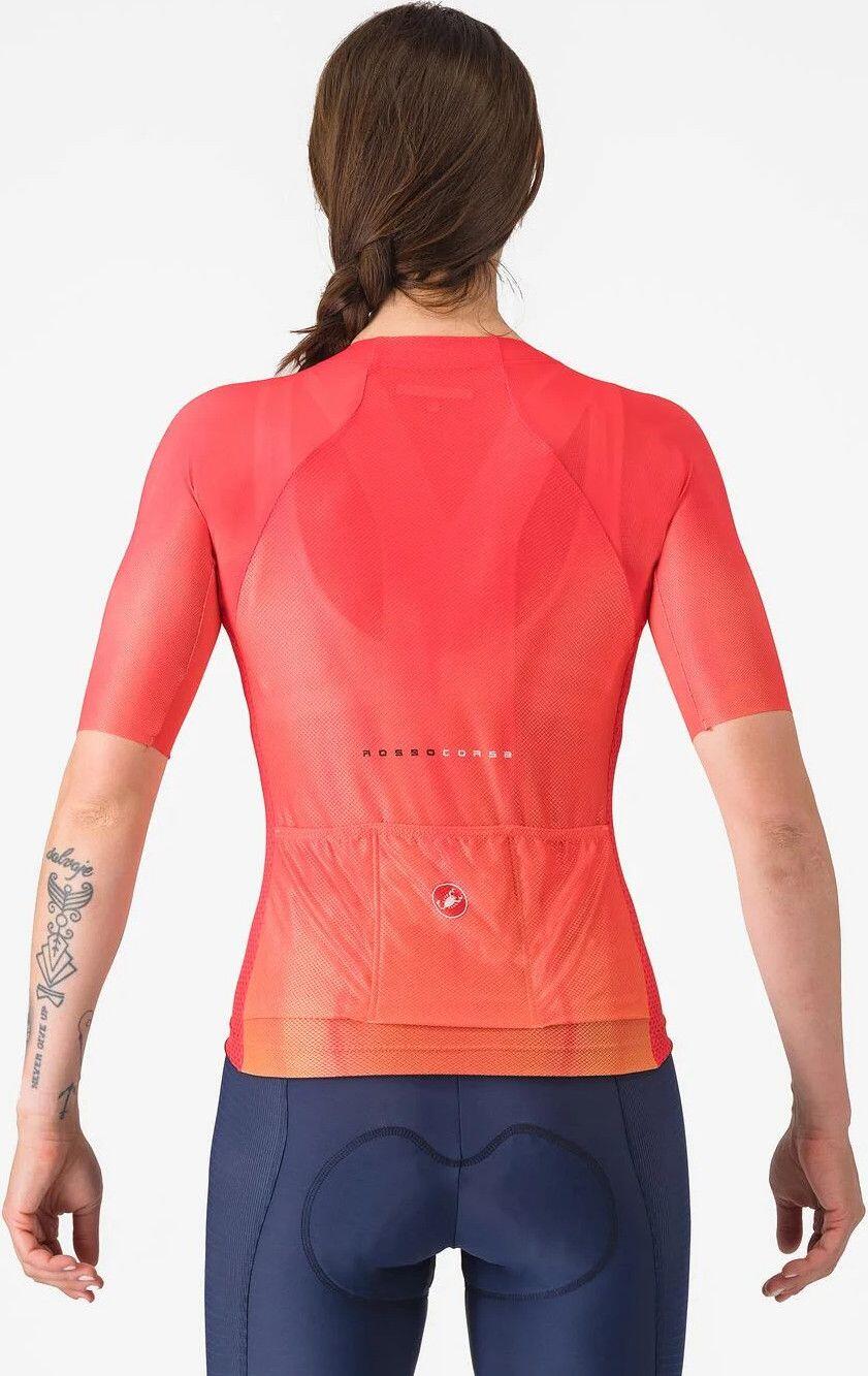 Maillot à Manches Courtes Climber's A/C Femme Rouge 2/4