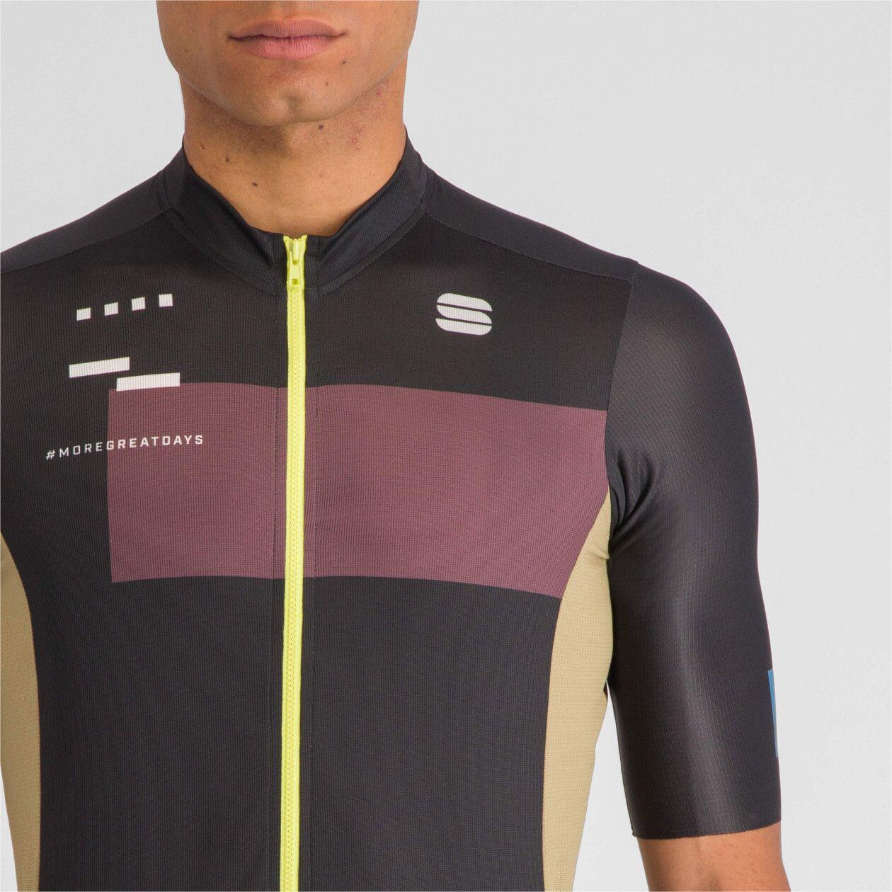 Maillot Manches Courtes Sportful Breakout Supergiara Noir 5/6