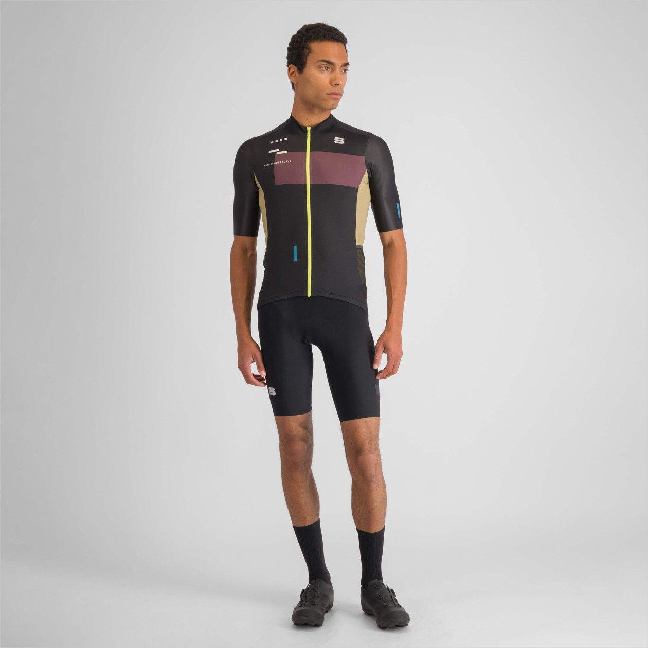 Maillot Manches Courtes Sportful Breakout Supergiara Noir 6/6