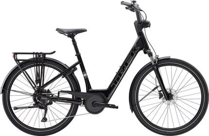 Vélo de Ville Électrique Trek Verve+ 2 Lowstep 400wh Shimano Cues 9V Noir Gen.3