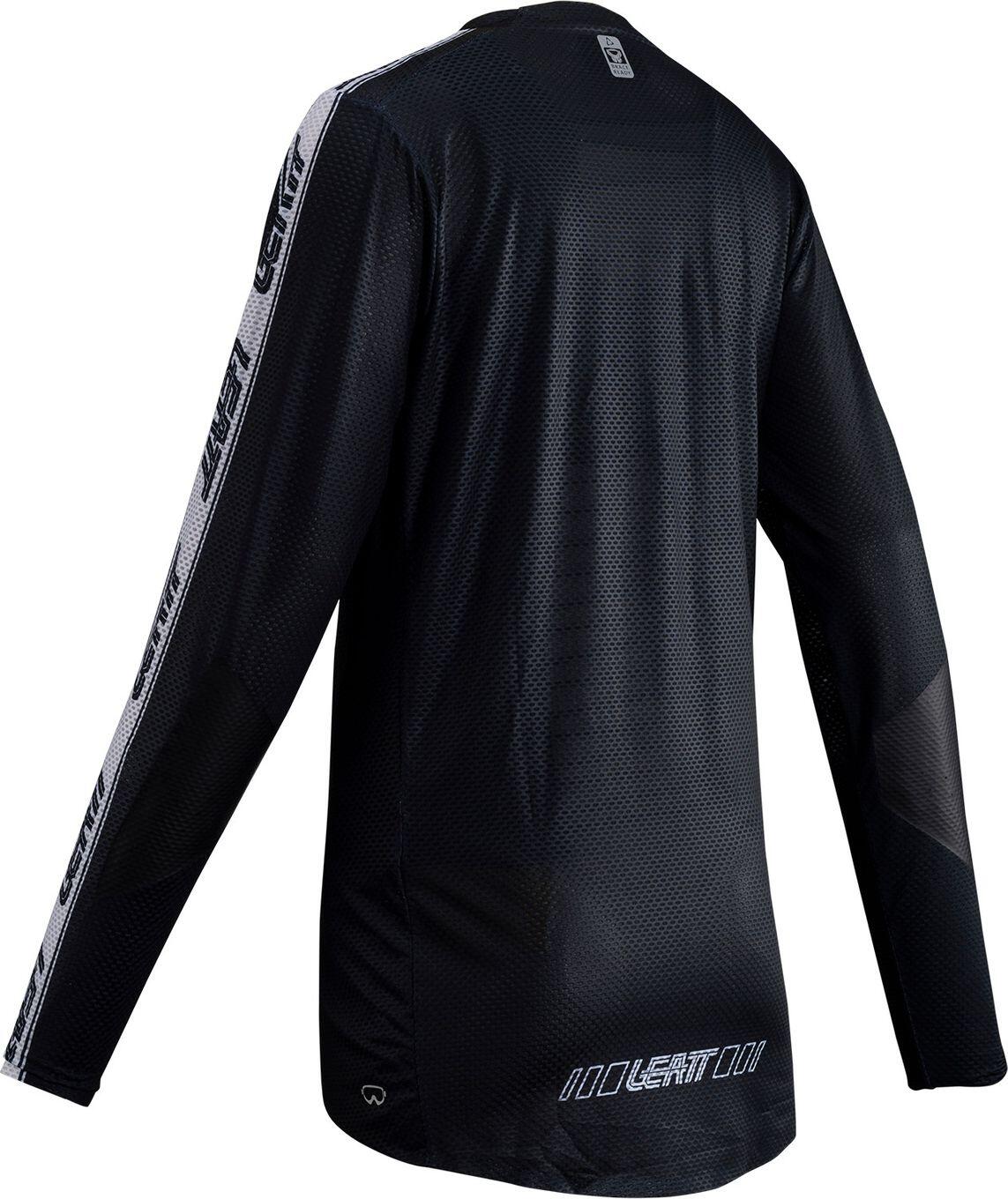 Maglia a maniche lunghe da donna Leatt Gravity 4.0, nera 3/7