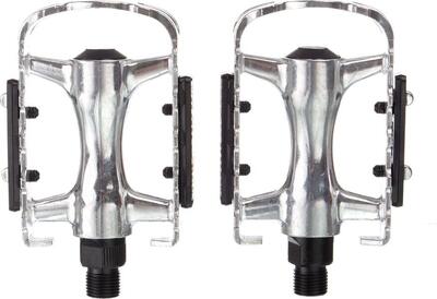 Neatt aluminium zilver platte pedalen