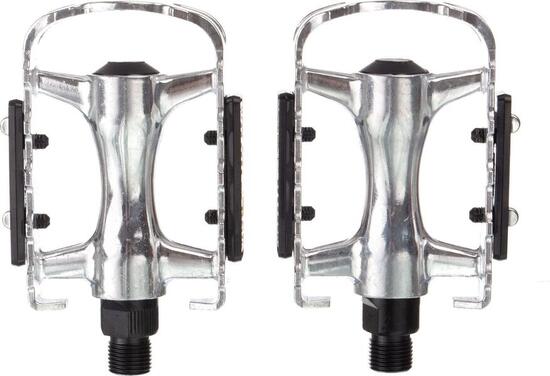 Neatt Aluminium Zilver Platte Pedalen