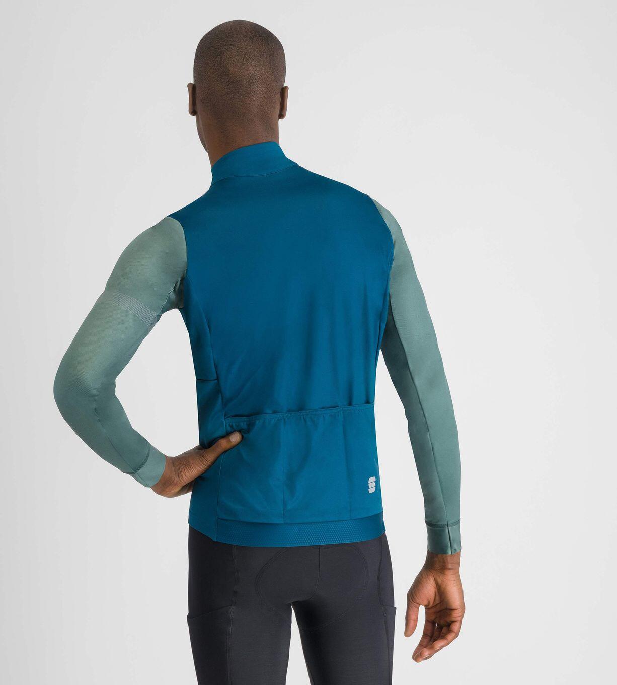 Maglia termica a maniche lunghe Sportful Supergiara Blue/Green 2/5