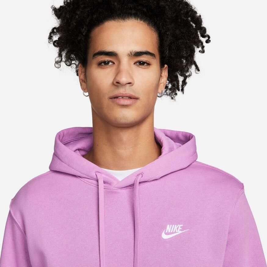 Sweat à Capuche Nike Sportswear Club Fleece Violet 3/4
