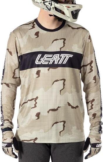 Maillot Manches Longues Leatt Gravity 3.0 Beige