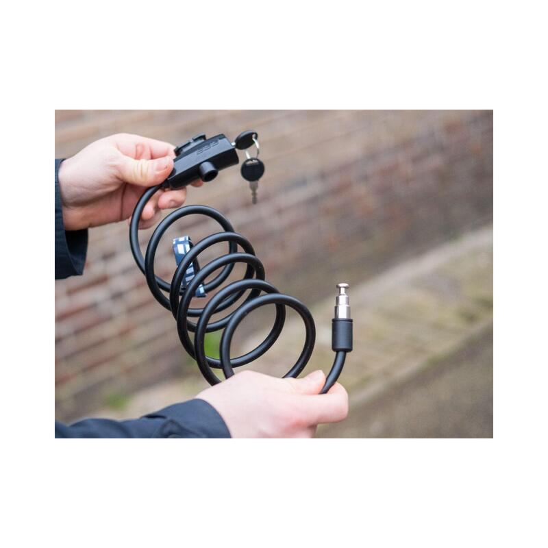 Antifurt bicicleta BBB 8x1500 mm QuickSafe