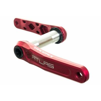 Pedivelle Race Face atlas - 83mm - 165 - rouge (sans boitier)