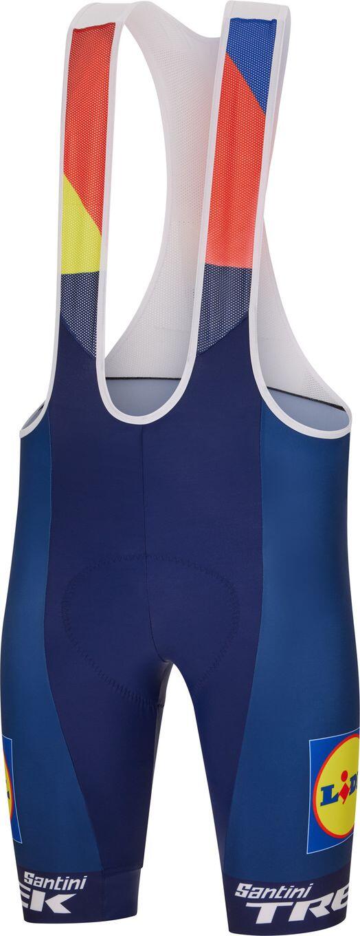 Heren Santini Team Lidl-Trek 2025 Bib Short Blauw 2/3