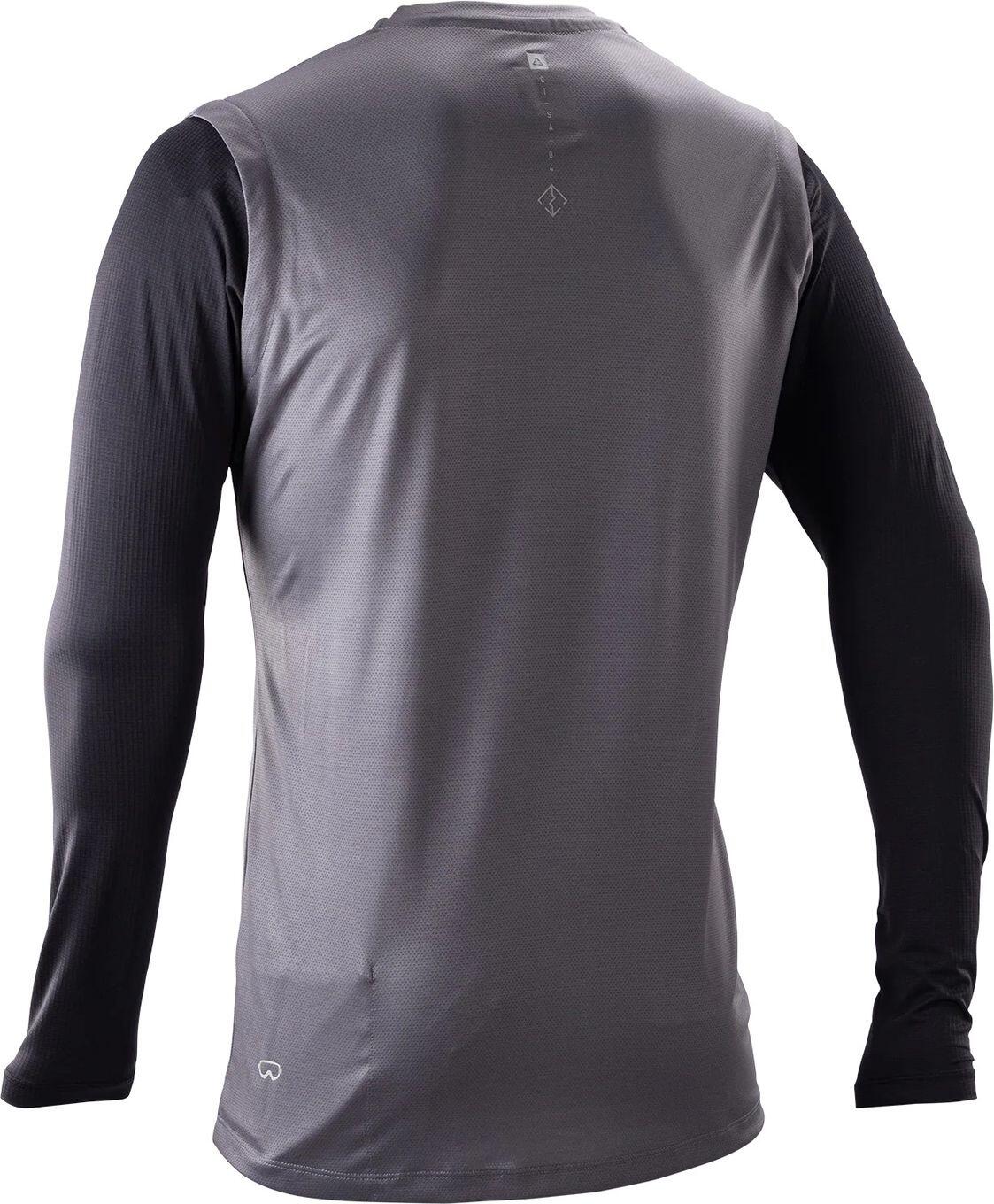 Camisola de manga comprida cinzenta Leatt Gravity 2.0 para homem 2/5