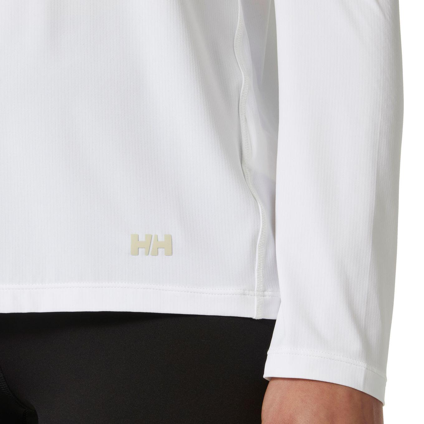 T-Shirt Manches Longues Helly Hansen Shine Blanc Femme 4/7