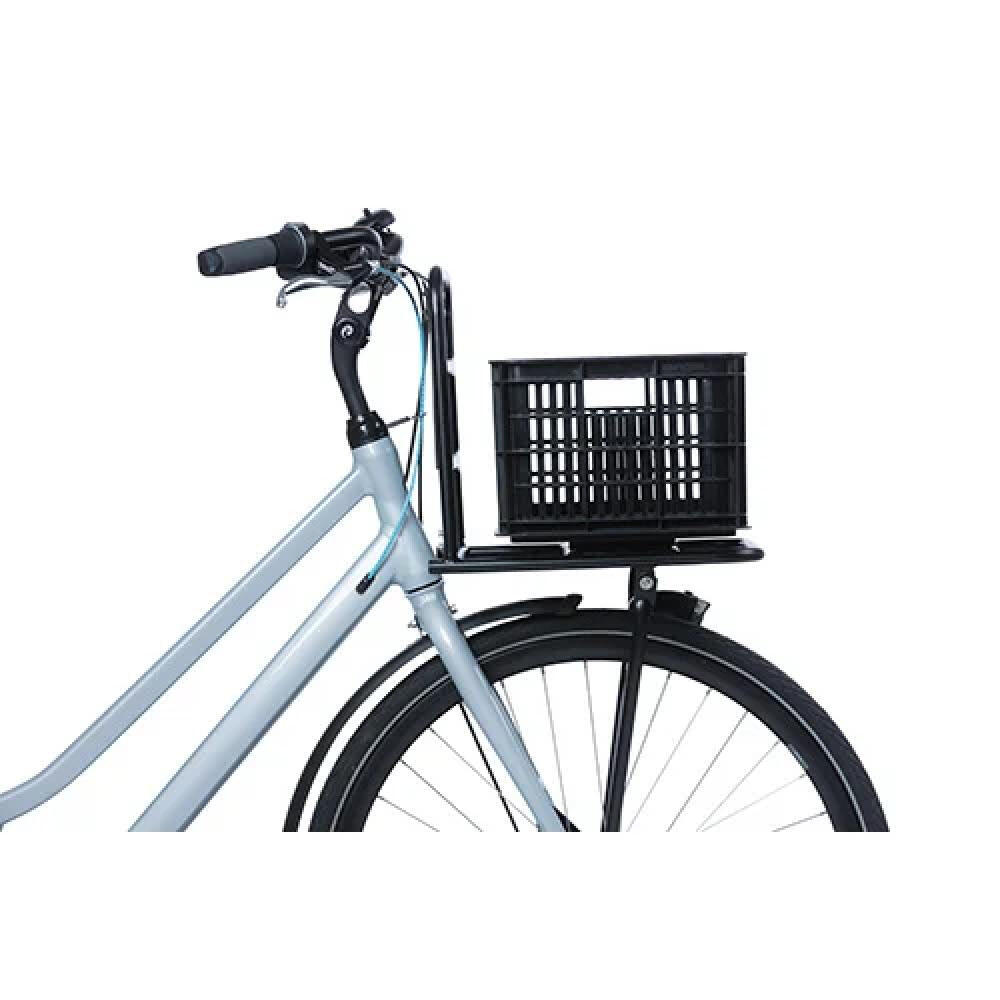 Basil Crate S caisse vélo noire, 17,5 litres, plastique recyclé, 39x29x... 3/7