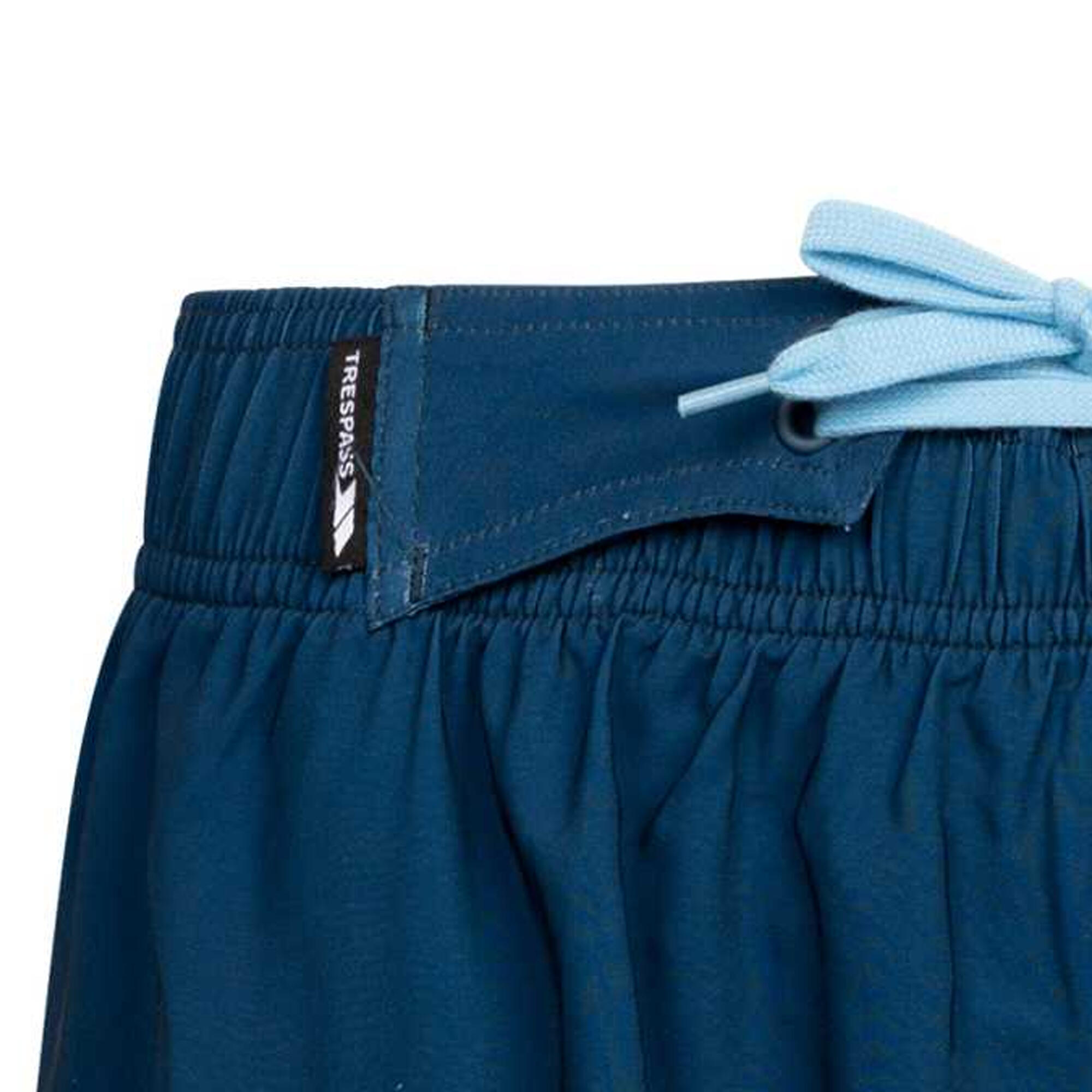 Costume Da Bagno A Pantaloncino Uomo Trespass Adan Blu Navy 3/6