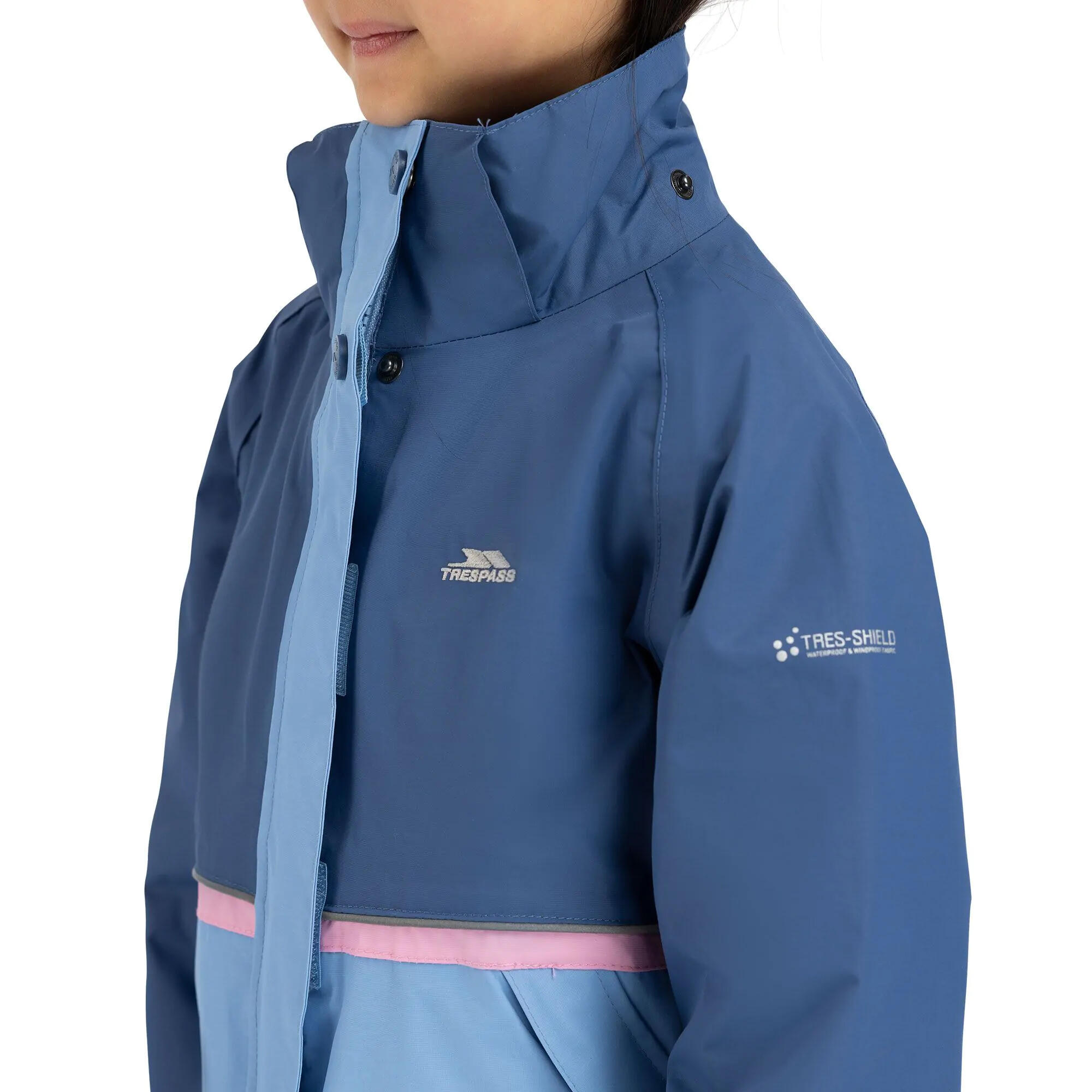 Veste Imperméable ALLORA Fille (Ton Bleu) 4/5