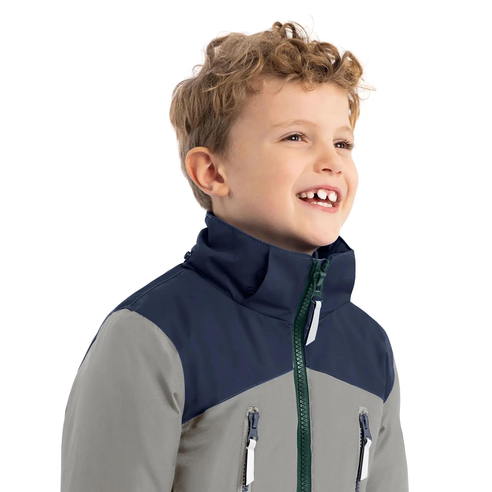 Giacca Impermeabile Bambini Trespass Westere Pino Platino 6/6