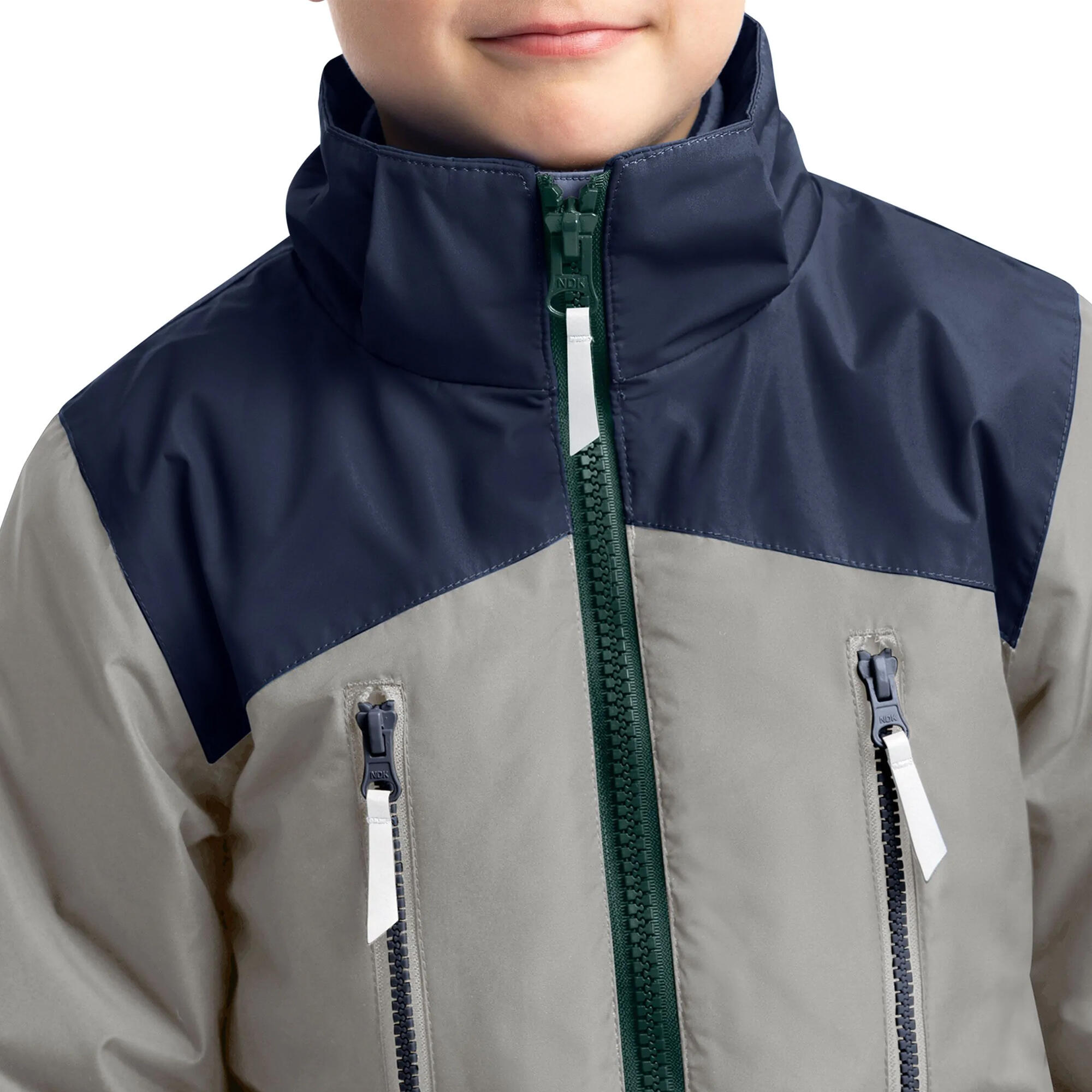 Veste Imperméable WESTERE Enfant (Pin / Gris) 3/5