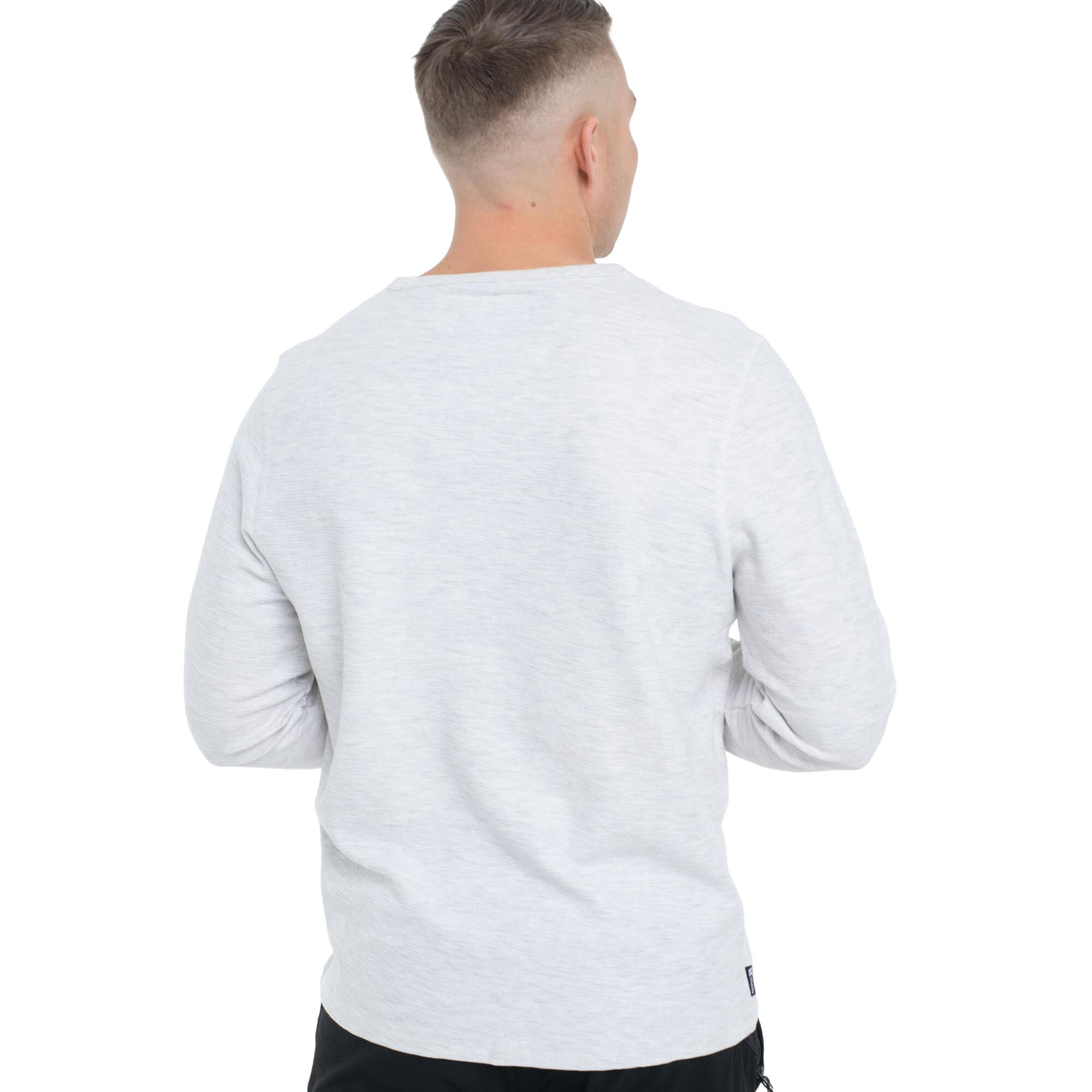 Sweat CALVERLEY Homme (Blanc Cassé Chiné) 3/5