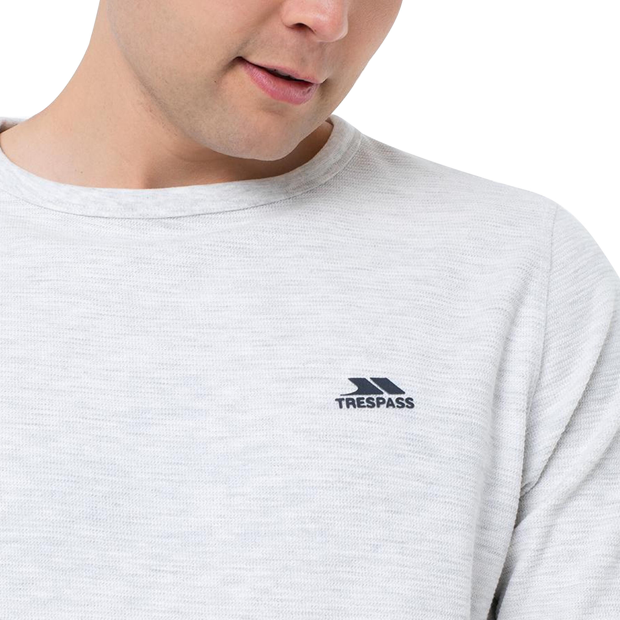 Sweat CALVERLEY Homme (Blanc Cassé Chiné) 4/5
