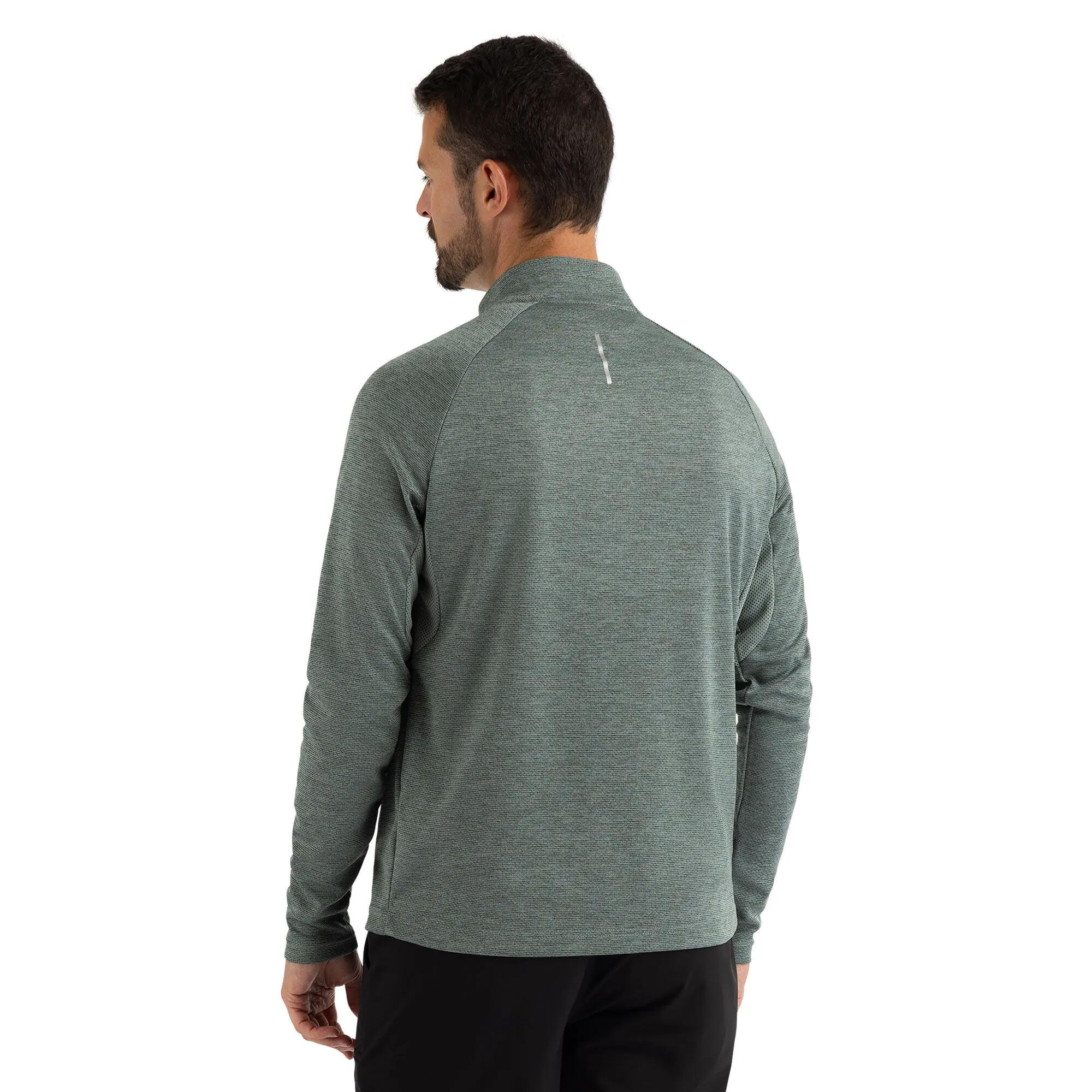 Top Manica Lunga Uomo Trespass Valin Salice Verde Marna 3/5
