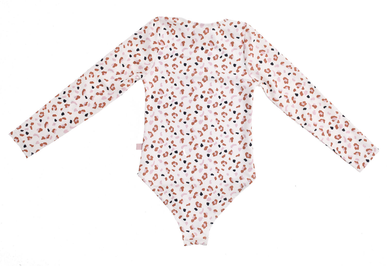 UV Maillot de bain Filles Avec Manches - Khaki - Leopard - 74/80 3/7