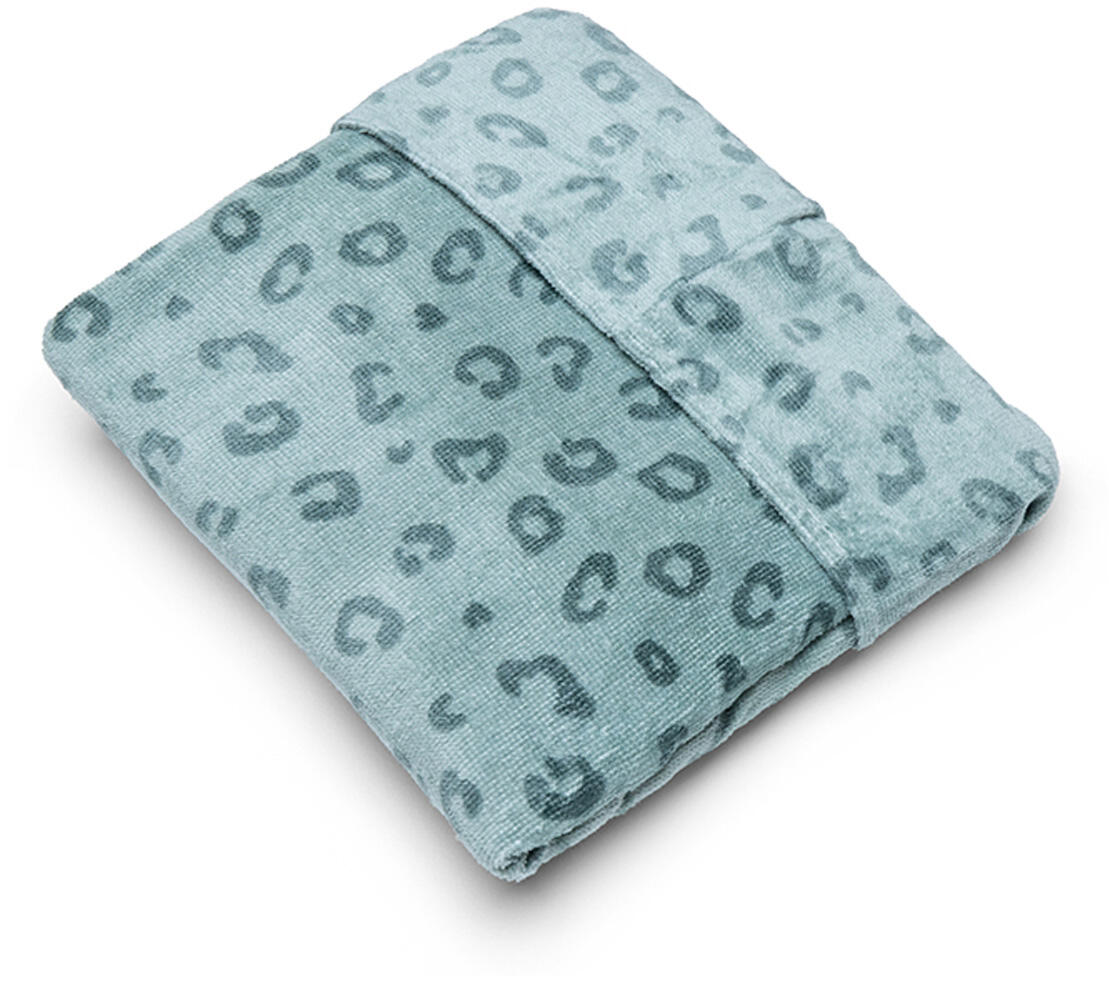 Swim Essentials Badetuch aus Baumwolle, Grün, Leopard, 135 x 65 cm 2/6