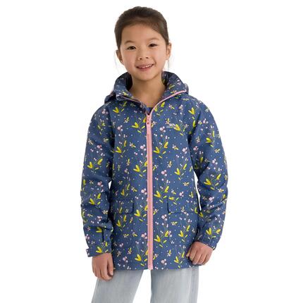 Veste Imperméable Motif/style Floral MICAELLA Fille (Bleu Floral)