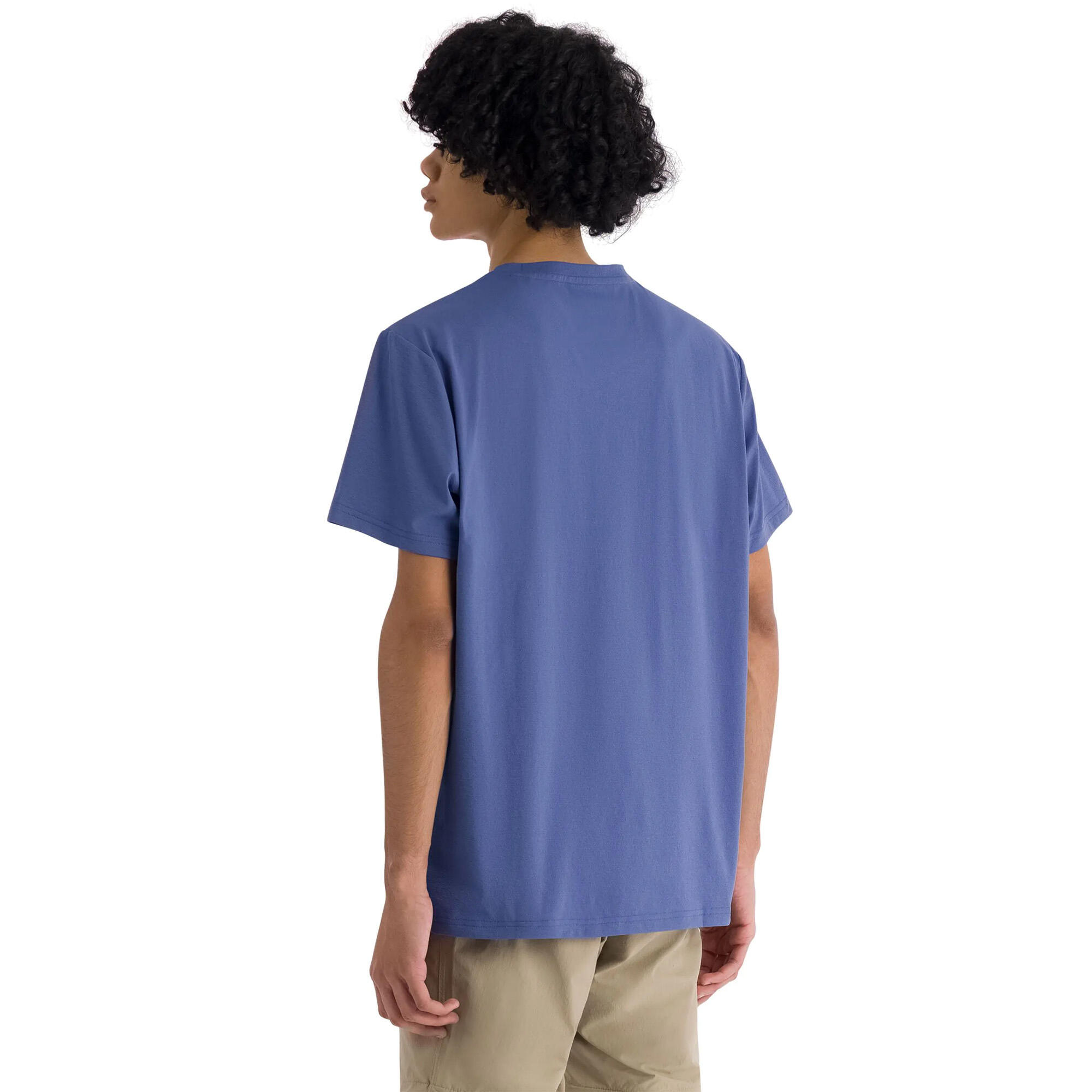 Maglietta Casual Maniche Corte Uomo Trespass Jacub Blu Costiero 4/5