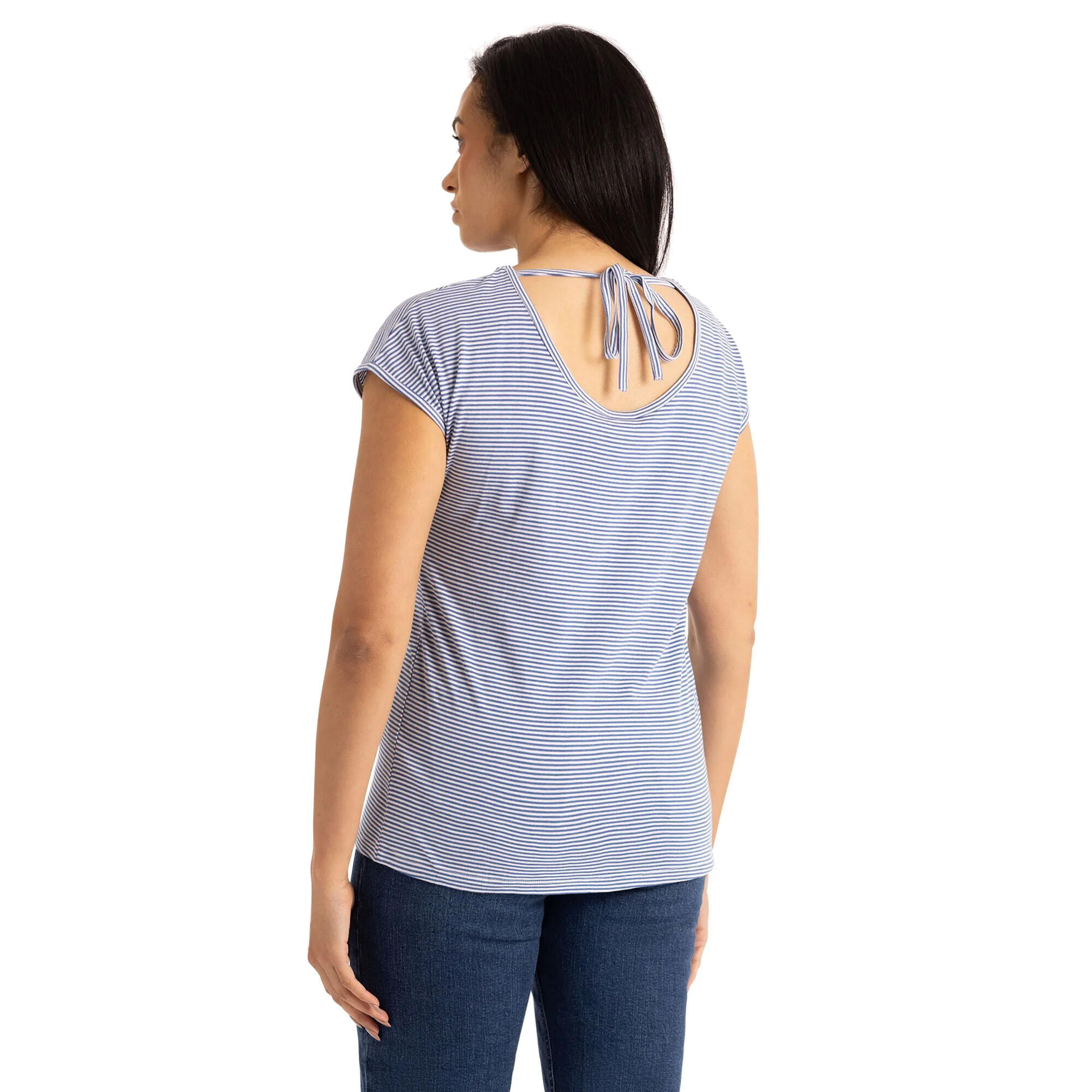 Haut Motif/style Rayé MIRELA Femme (Bleu Clair) 4/5