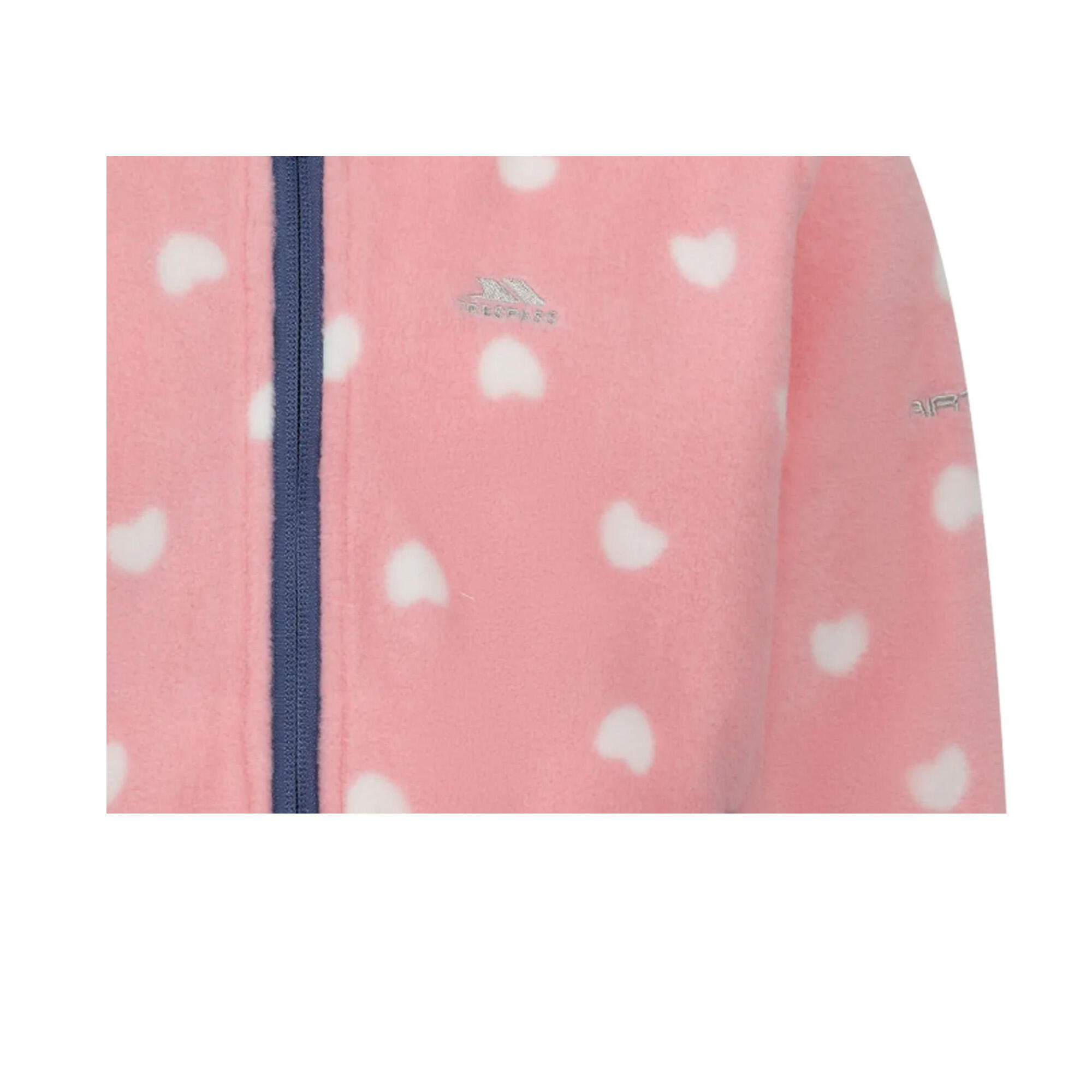 Giacca In Pile Ragazze Trespass Breigh Rosa Bambina 4/5
