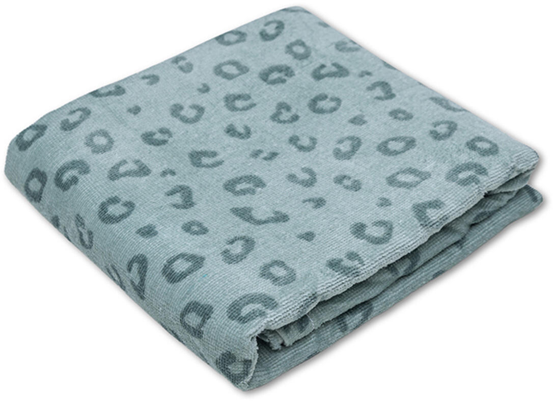 Swim Essentials Badetuch aus Baumwolle, Grün, Leopard, 135 x 65 cm 4/6
