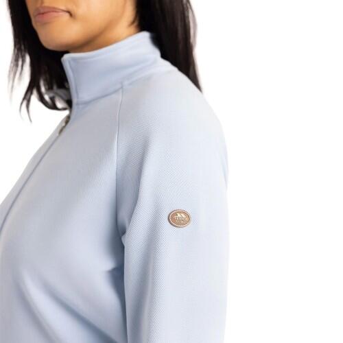 Top Cerniera Ad Un Quarto Donna Trespass Pipa Foschia Blu 4/5
