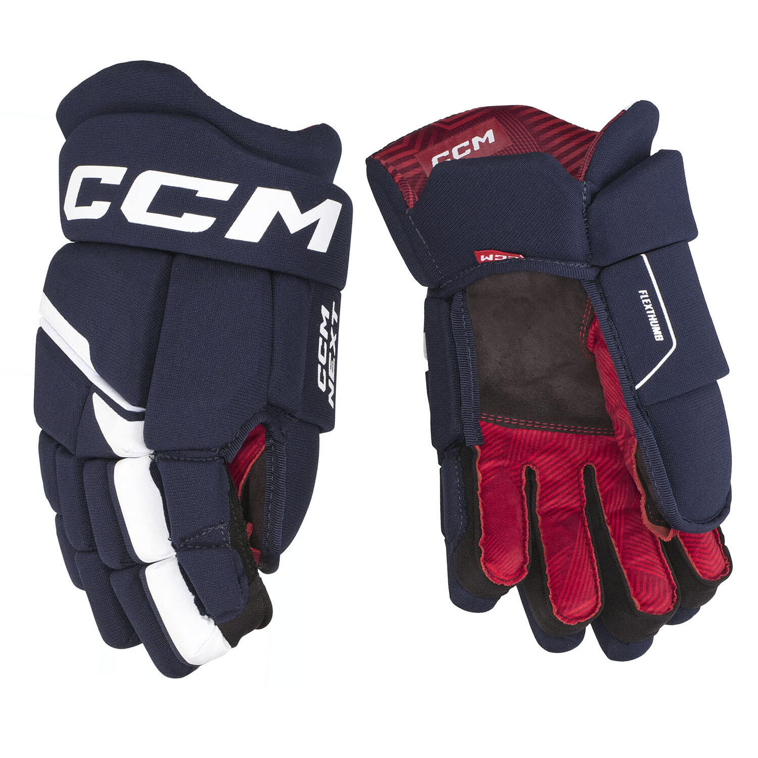 Next - IJshockeyhandschoenen - Kinderen - Blauw - Wit - 20 cm 5/6