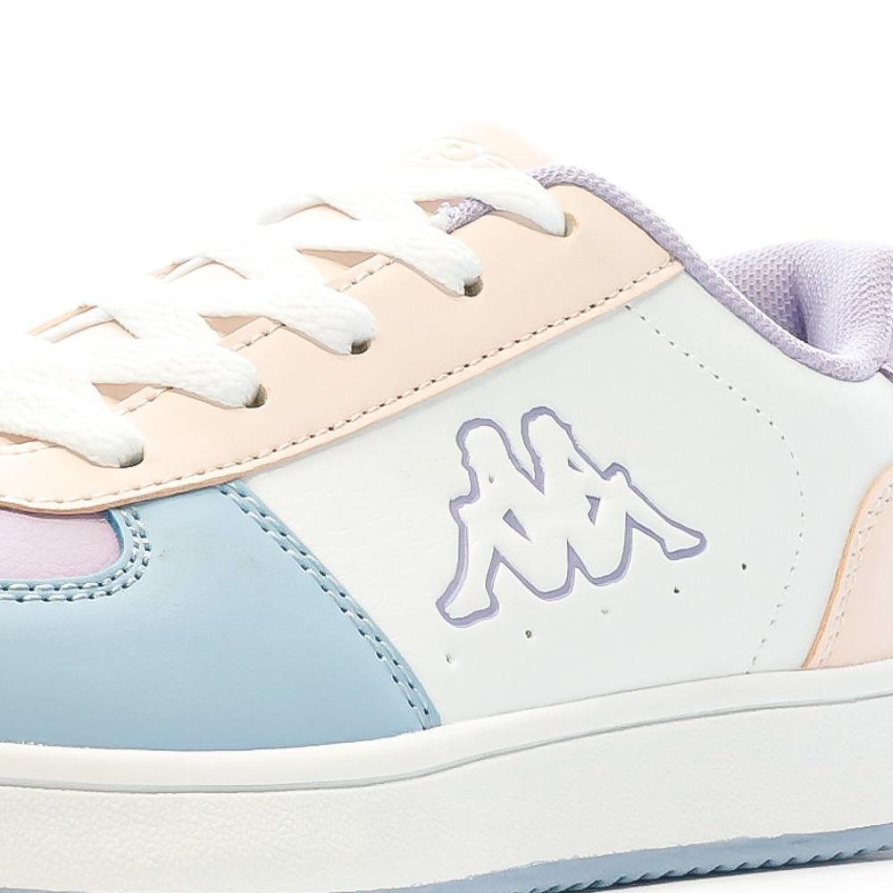Kappa Malone Lace Meisjes Sneakers Wit/Roze 7/7