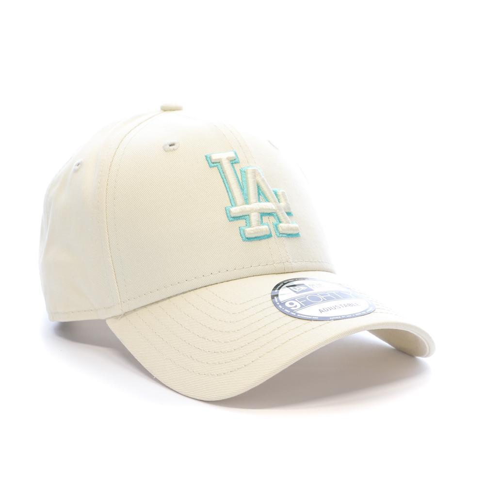 Casquette Beige/Turquoise Homme New Era Team Outline 2/5
