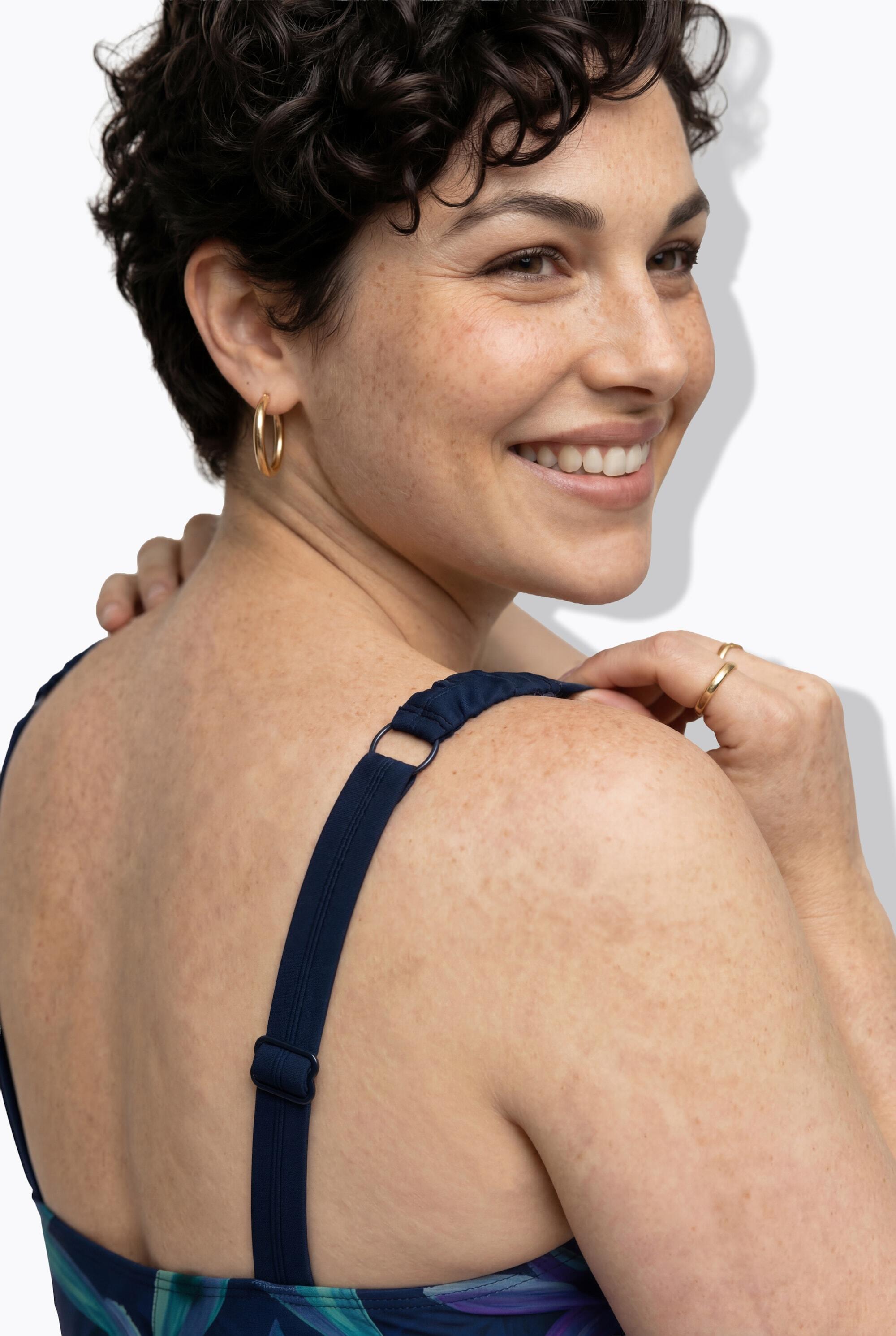 Femme Maillot de bain bonnets souples matière recyclée 4/7