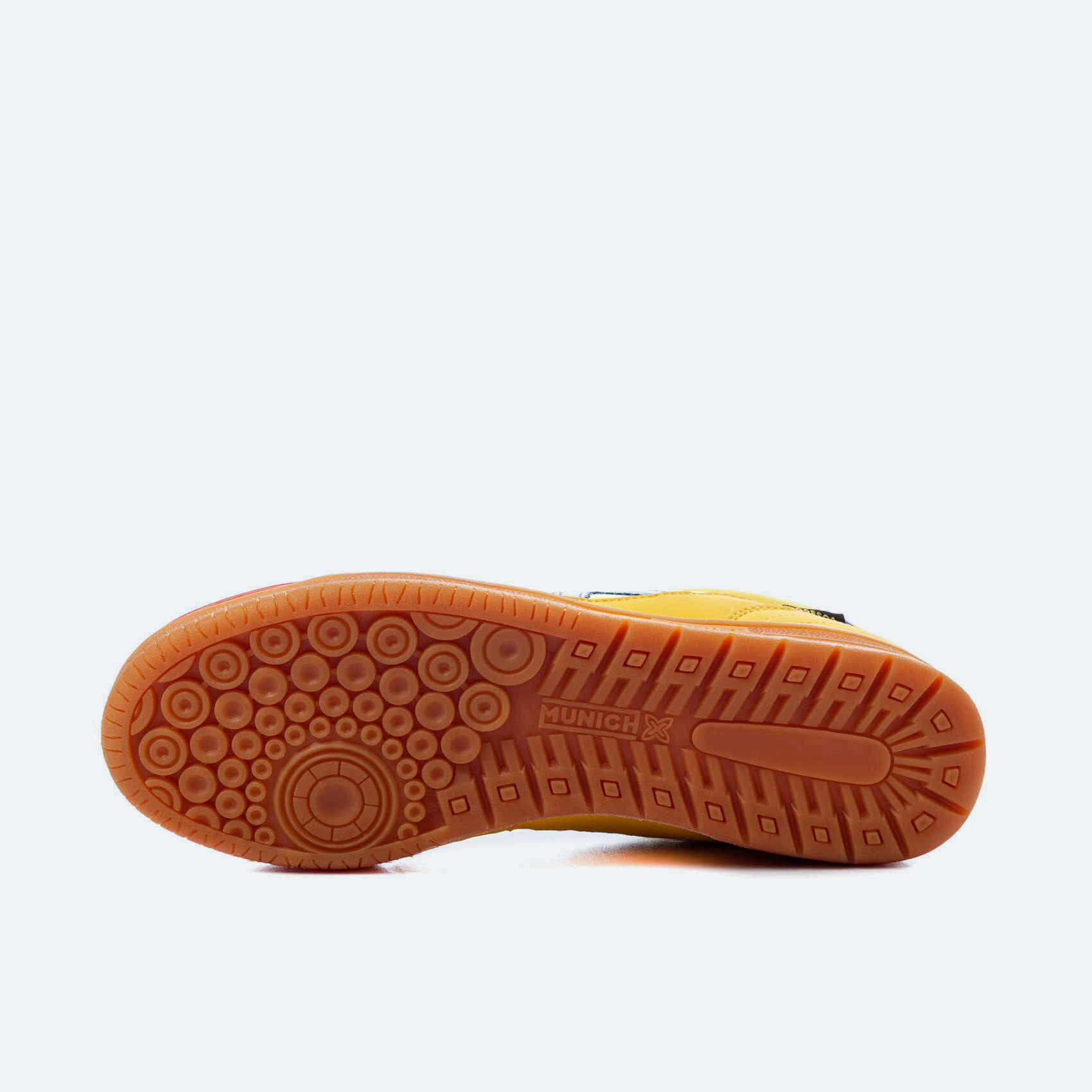 MUNICH GRESCA 07 Zapatillas fútbol sala Diseño Amarillo y Azul 4/4