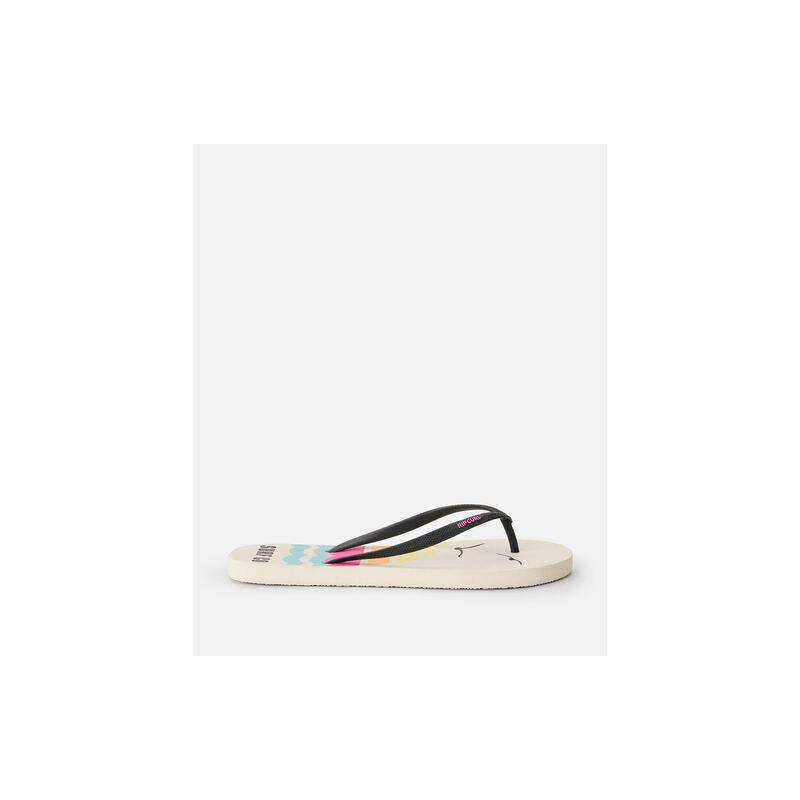 Șlapi damă Rip Curl Mixed Bloom cu vârf deschis