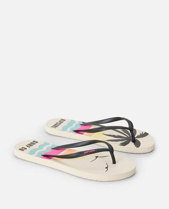 Tongs Unisex Mixed Bloom - Natural Rip Curl