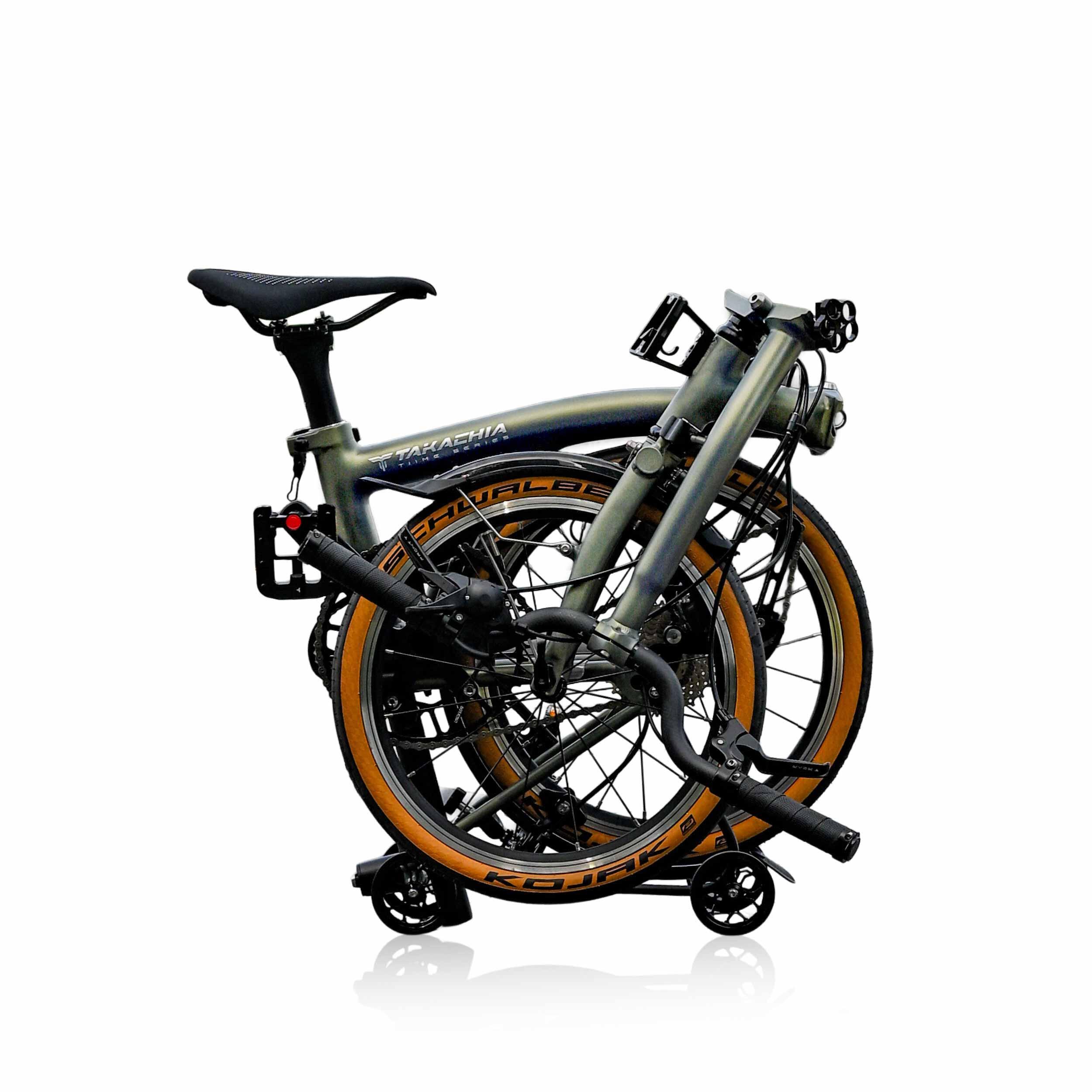 TAKACHIA TIIME SERIES A20 ALUMINIUM 9-SPEED TRIFOLD BIKE [DEFENDER