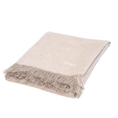 Yoga deken eco antraciet - pure