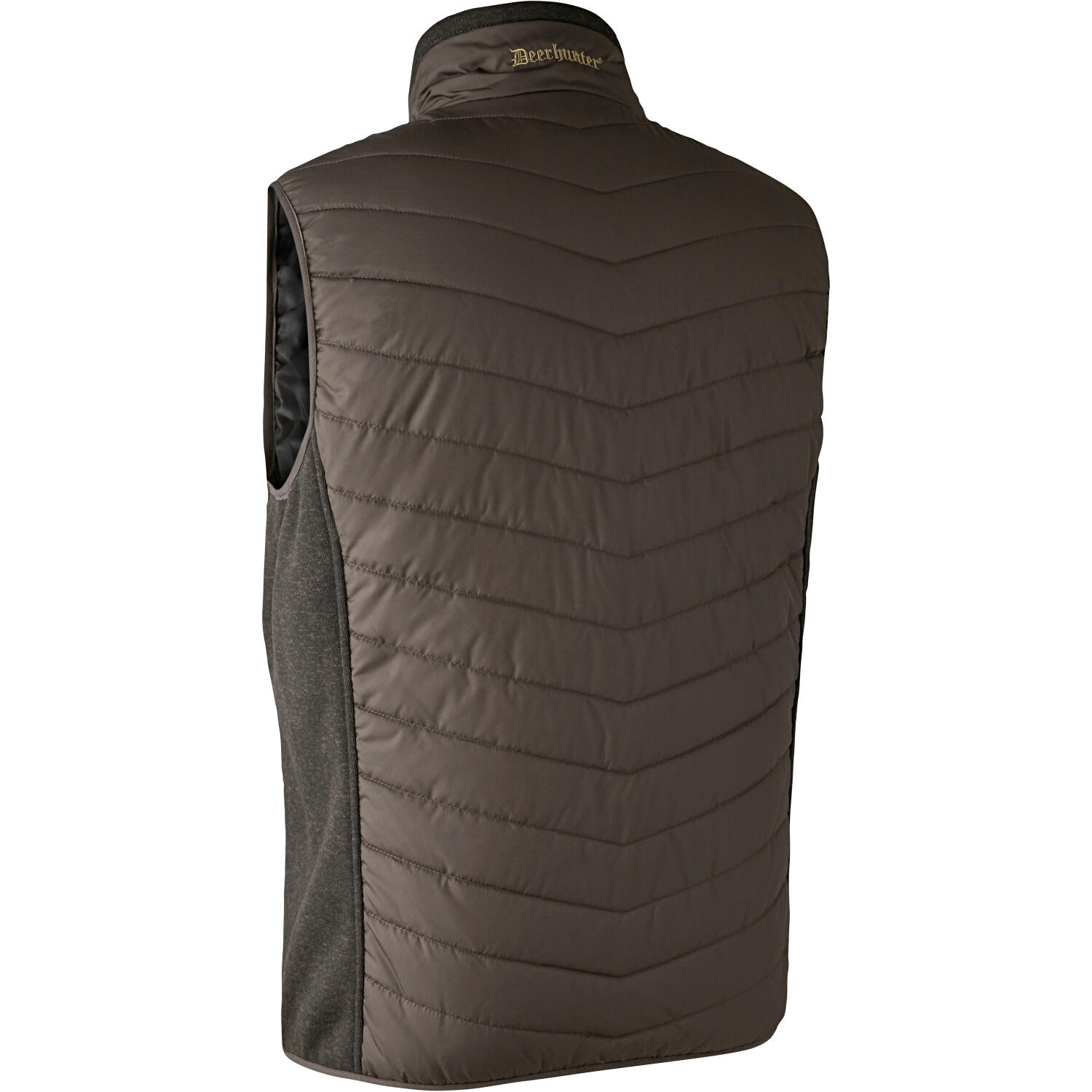 Deerhunter Moor wattierte Weste Herren, mit Strick (Brown Leaf) Größe 4XL 2/5
