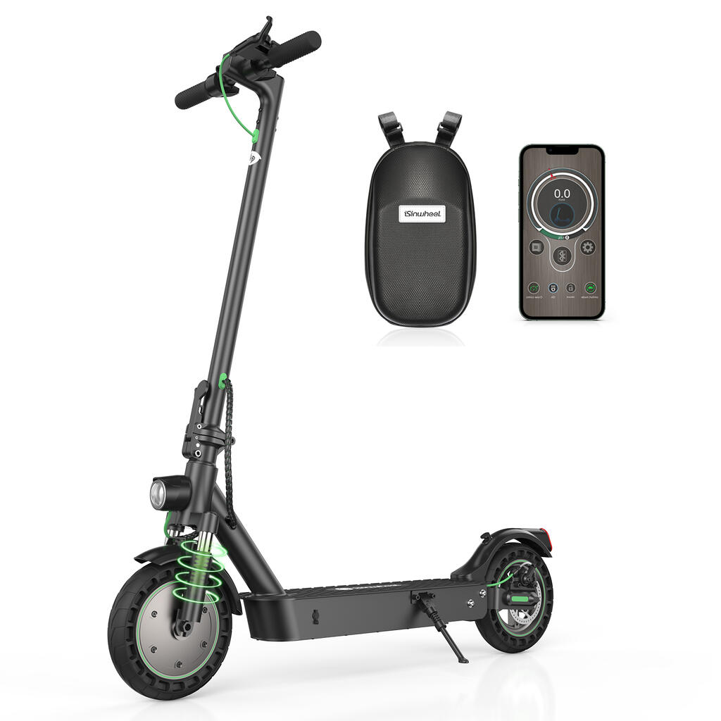 isinwheel S9MAX Adult Electric Scooter Foldable APP Control for Urban Commute