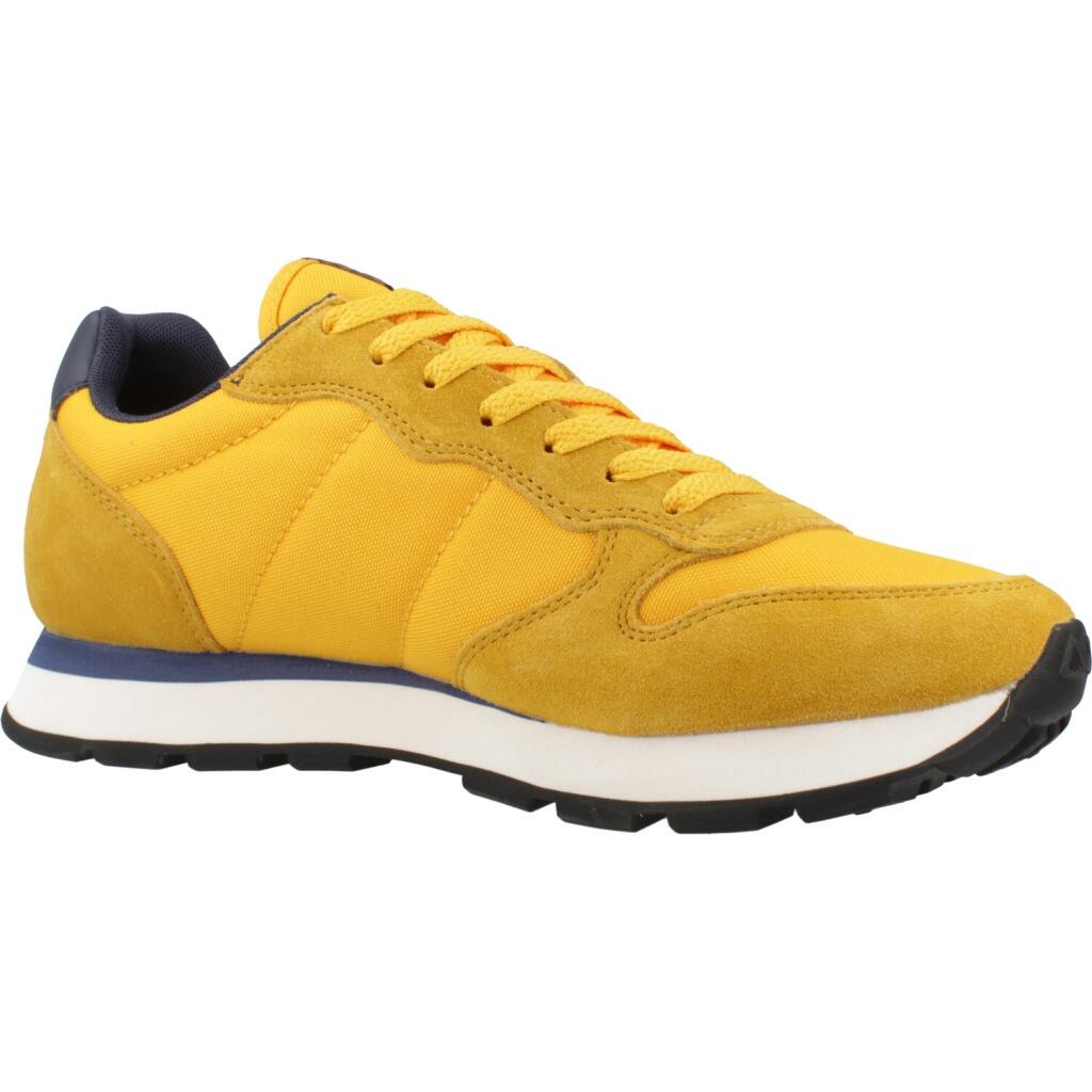 Baskets basses - Marche sportive - Homme - TOM SOLID - Jaune 5/5