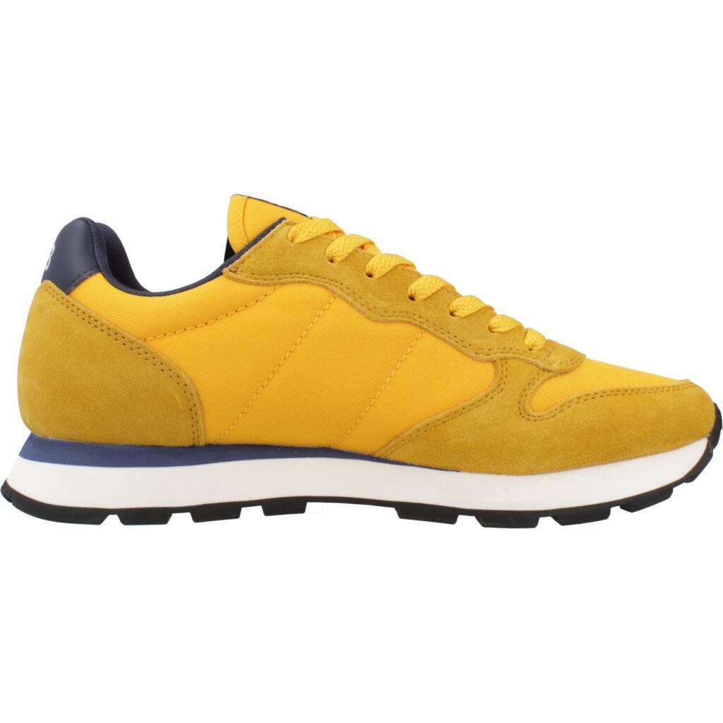 Baskets basses - Marche sportive - Homme - TOM SOLID - Jaune 4/5
