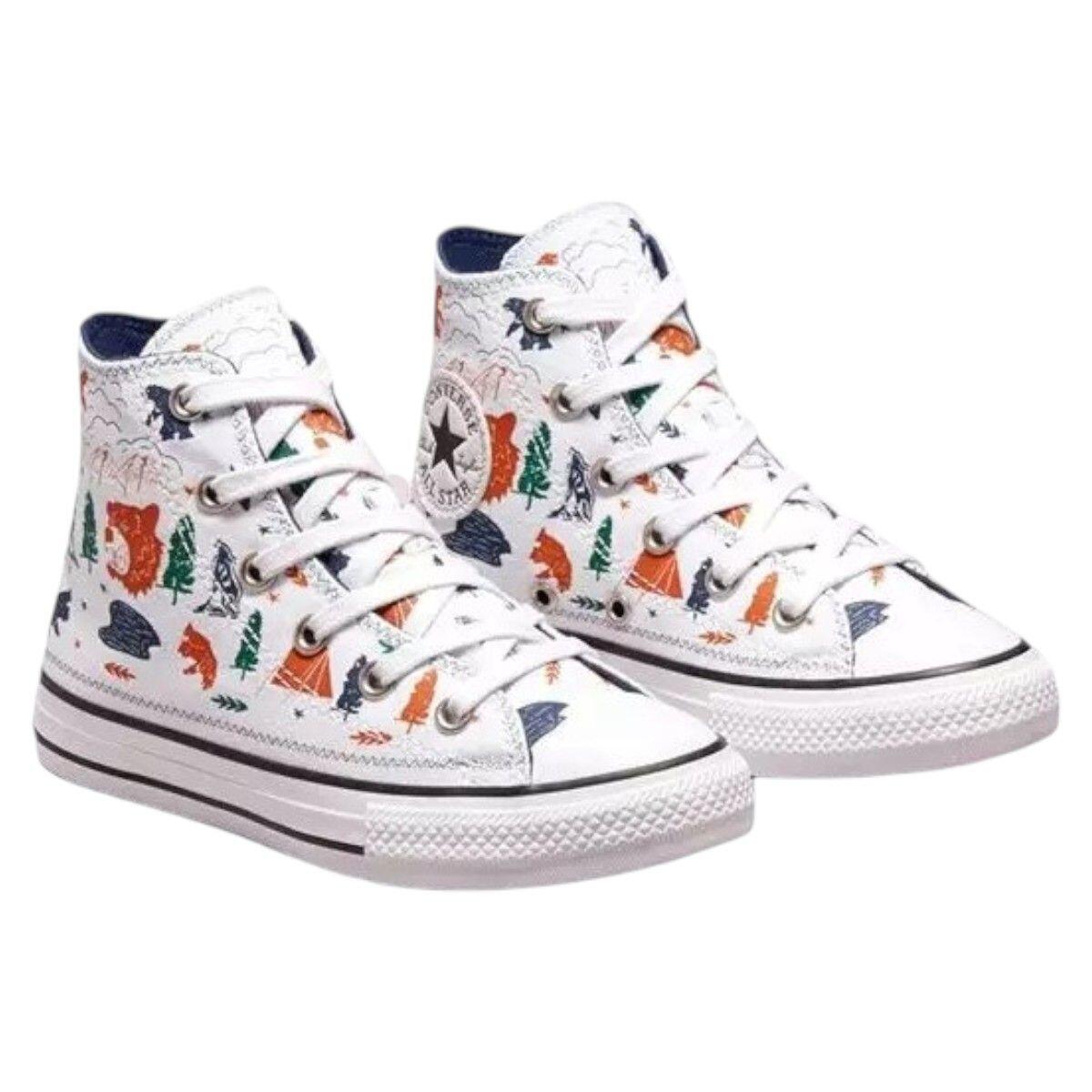 Baskets Fille Baskets Converse CTAS HI 21 Blanc Converse 2/5