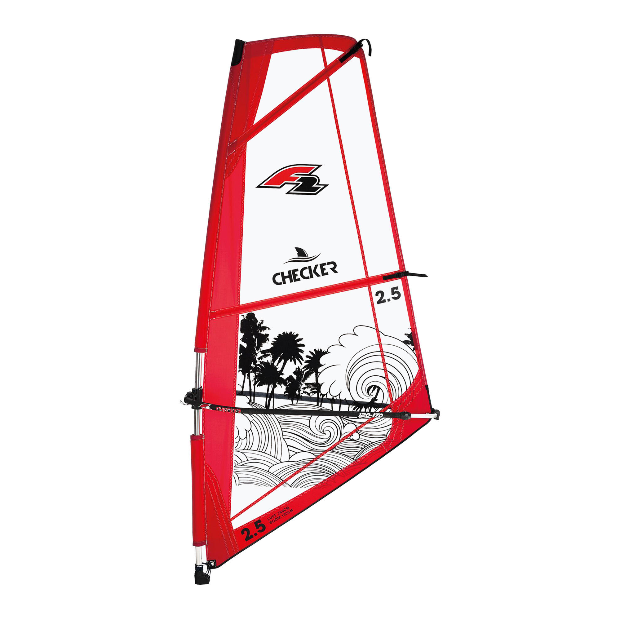 Pędnik do windSUP F2 Checker 2/2