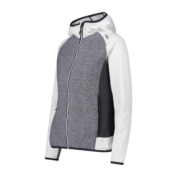 CMP Damen Fleecejacke Woman Jacket Fix Hood 33H1926 3/5