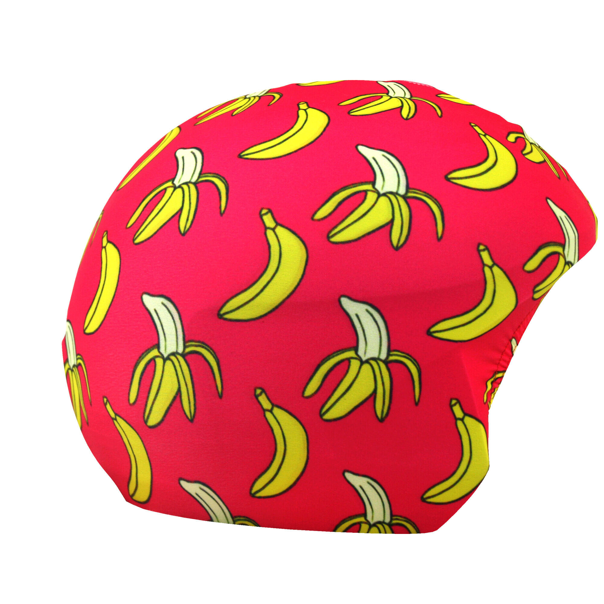 Funda de casco Coolcasc Coolprint Bananes 4/5