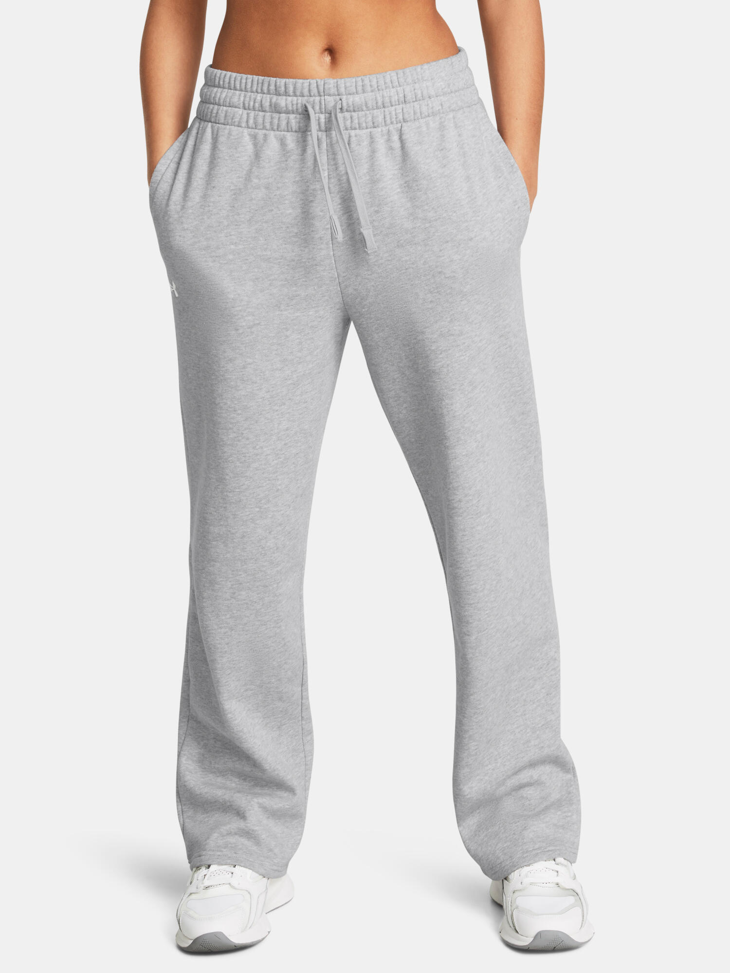 Spodnie damskie Under Armour Rival Fleece Straight 2/7